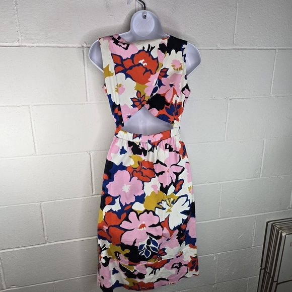 Anthropologie Whit Two Floral Cut Out Dress - Picture 7 of 12